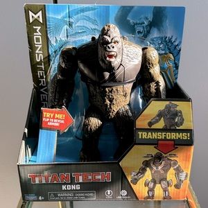 King Kong Transforming Titan Tech Monsterverse 8” Figure